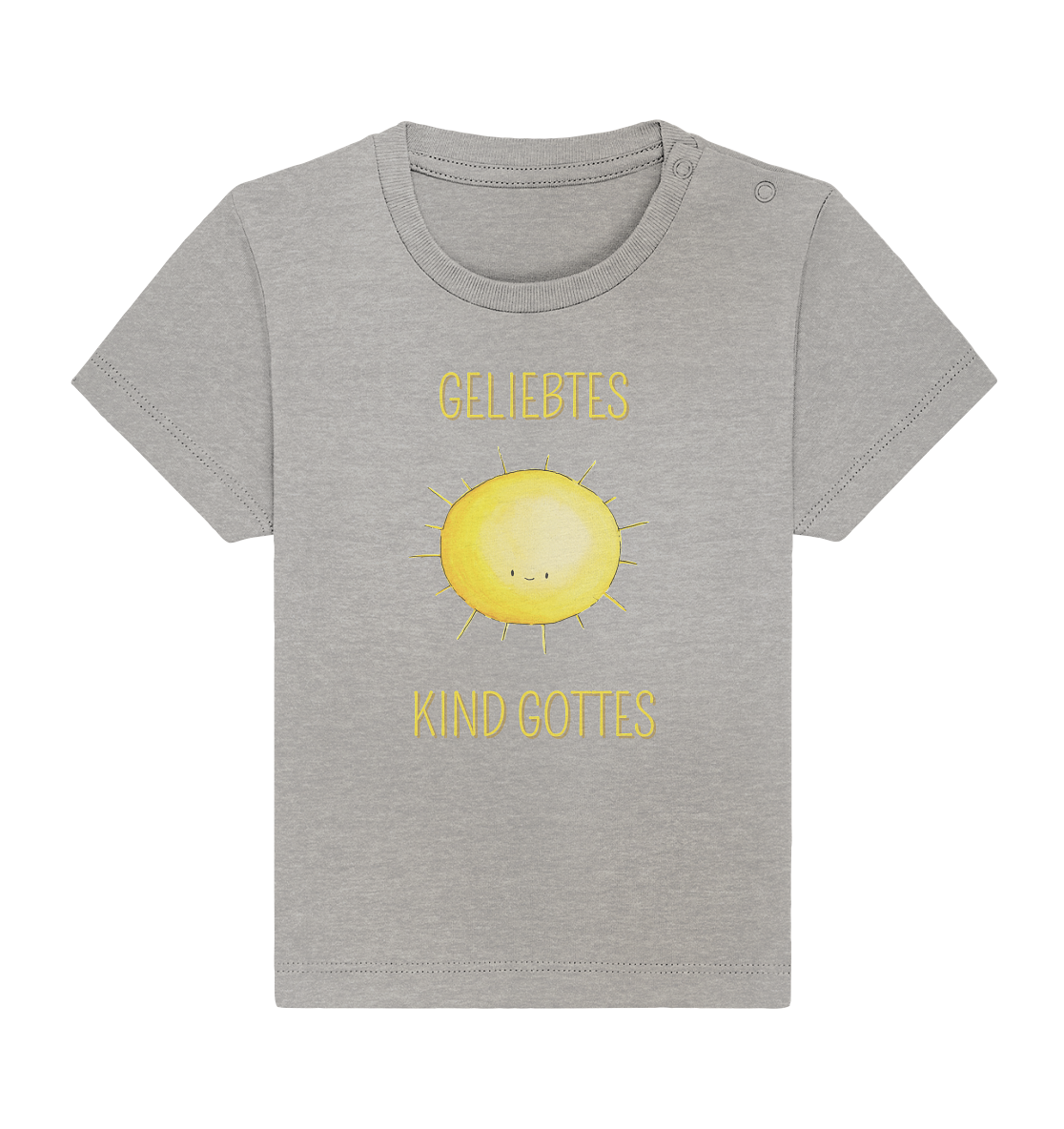 Geliebtes Kind Gottes - Baby Organic Shirt - wertvoll und geliebt 