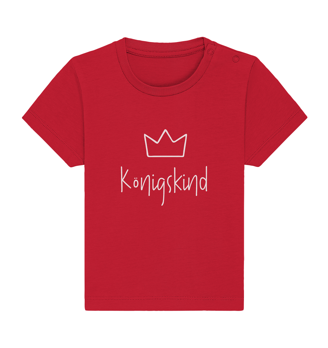 Königskind - Baby Organic Shirt - wertvoll und geliebt 