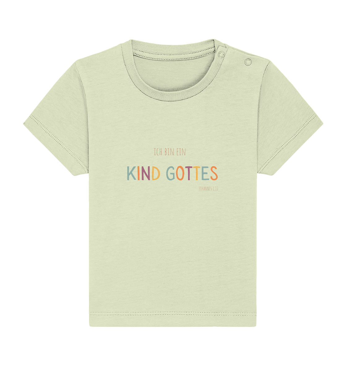 Kind Gottes - Baby Organic Shirt - wertvoll und geliebt 