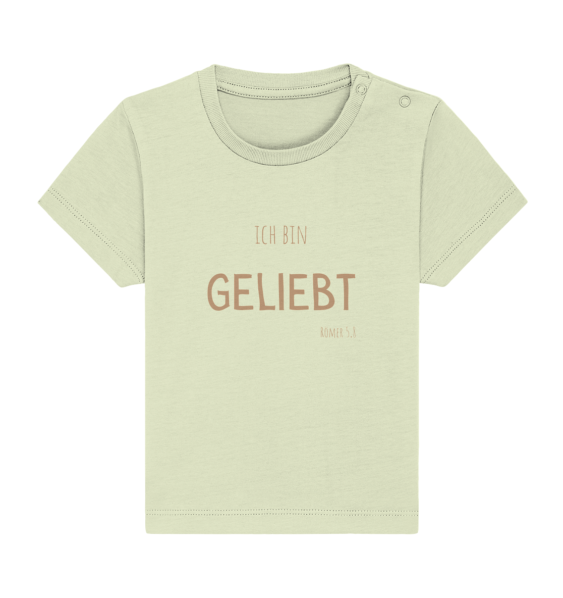 Geliebt - Baby Organic Shirt - wertvoll und geliebt 