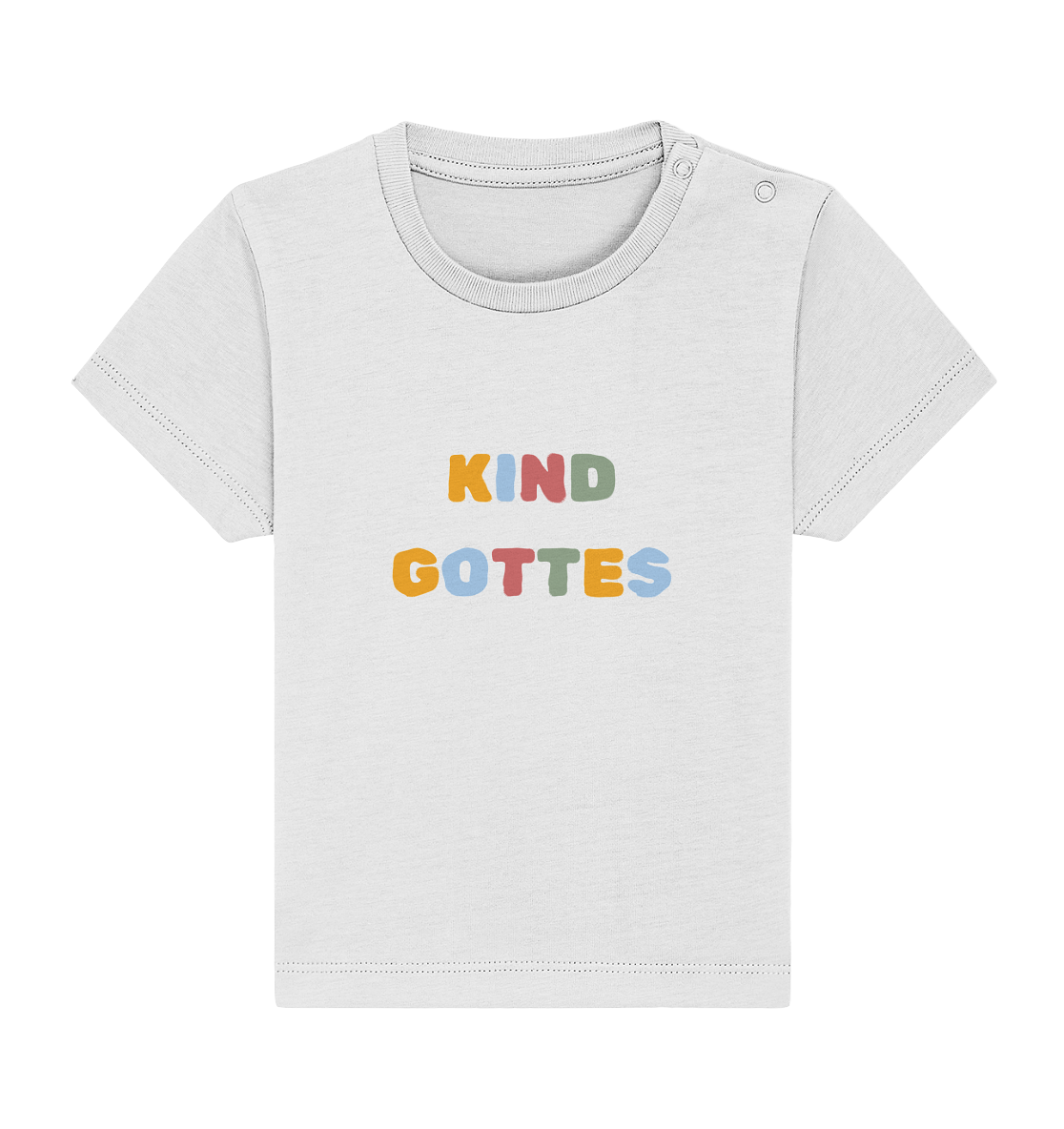 Kind Gottes - Baby Organic Shirt - wertvoll und geliebt 