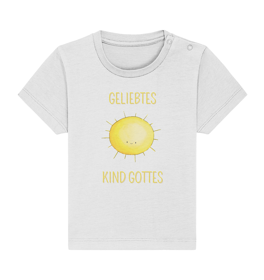 Geliebtes Kind Gottes - Baby Organic Shirt - wertvoll und geliebt 