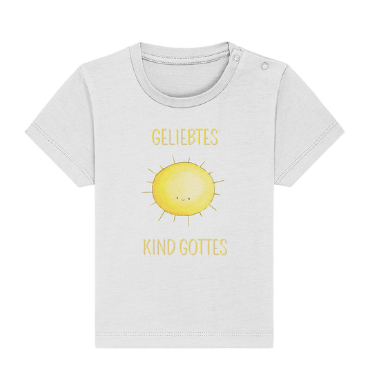 Geliebtes Kind Gottes - Baby Organic Shirt - wertvoll und geliebt 