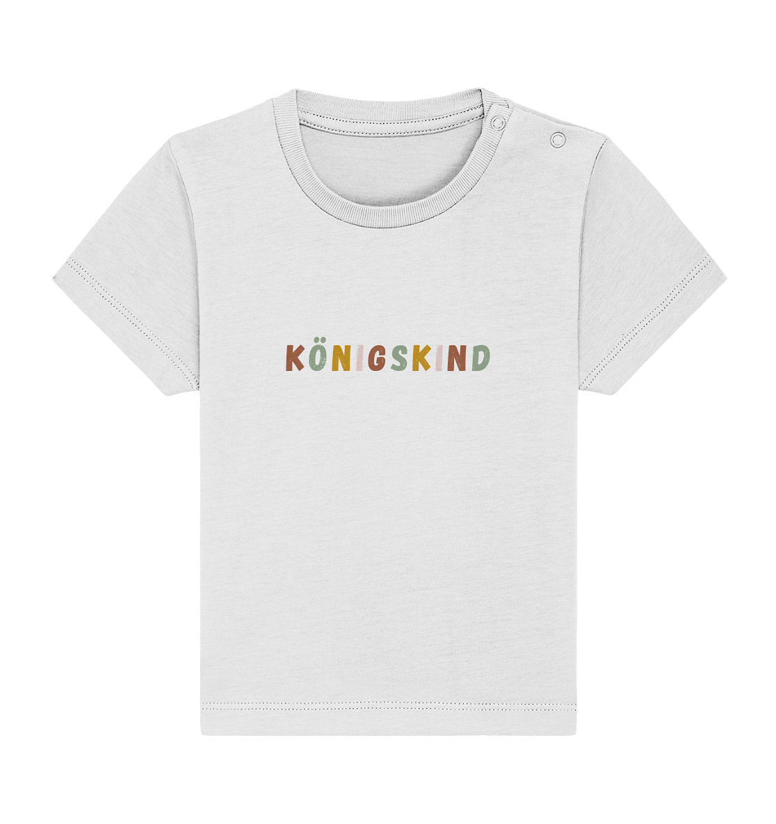 Königskind - Baby Organic Shirt - wertvoll und geliebt 