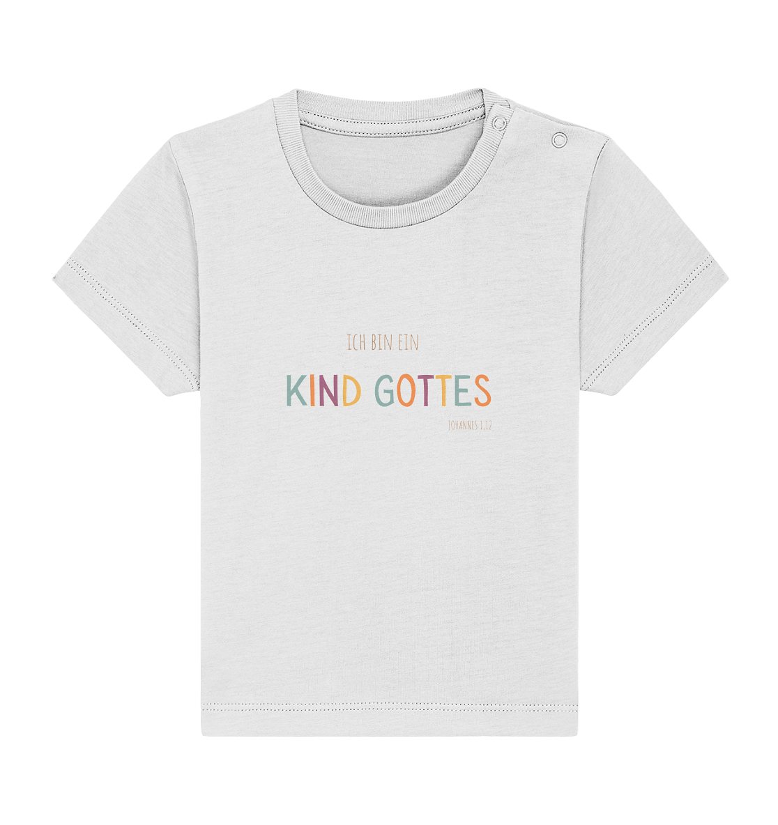 Kind Gottes - Baby Organic Shirt - wertvoll und geliebt 