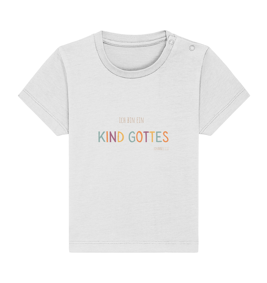 Kind Gottes - Baby Organic Shirt - wertvoll und geliebt 