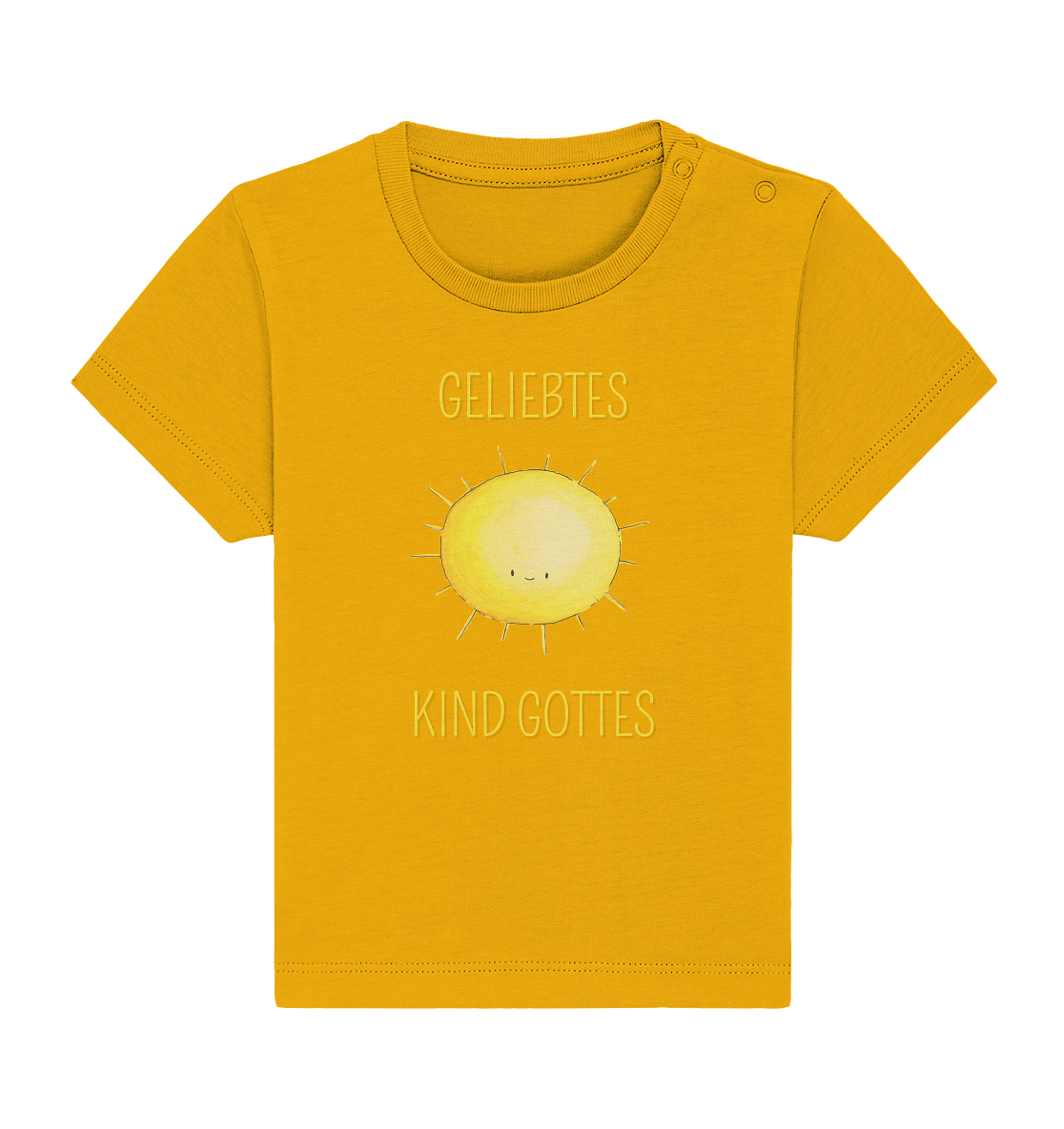 Geliebtes Kind Gottes - Baby Organic Shirt - wertvoll und geliebt 