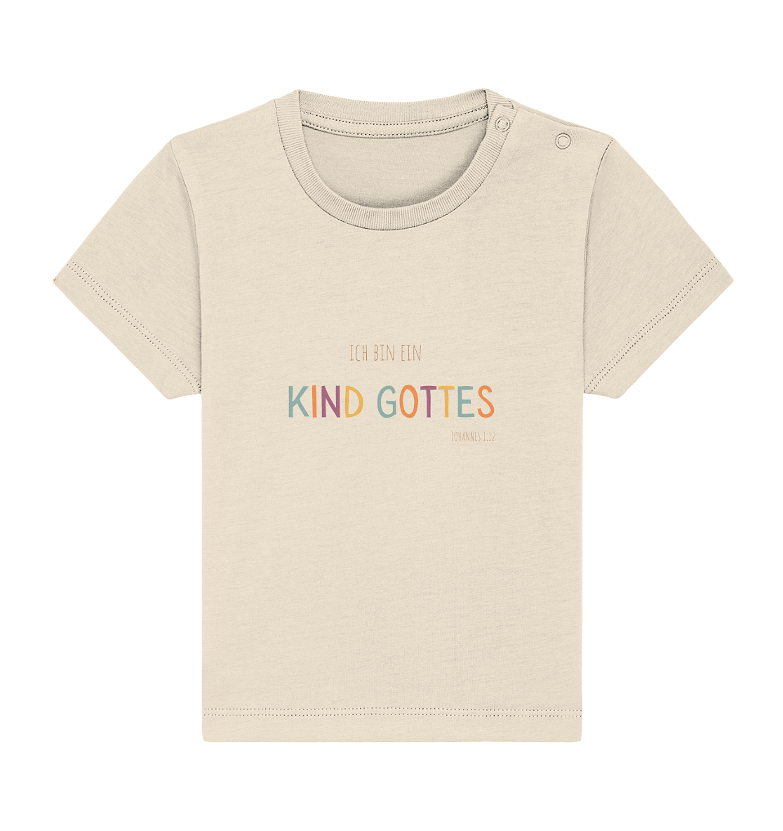 Kind Gottes - Baby Organic Shirt - wertvoll und geliebt 