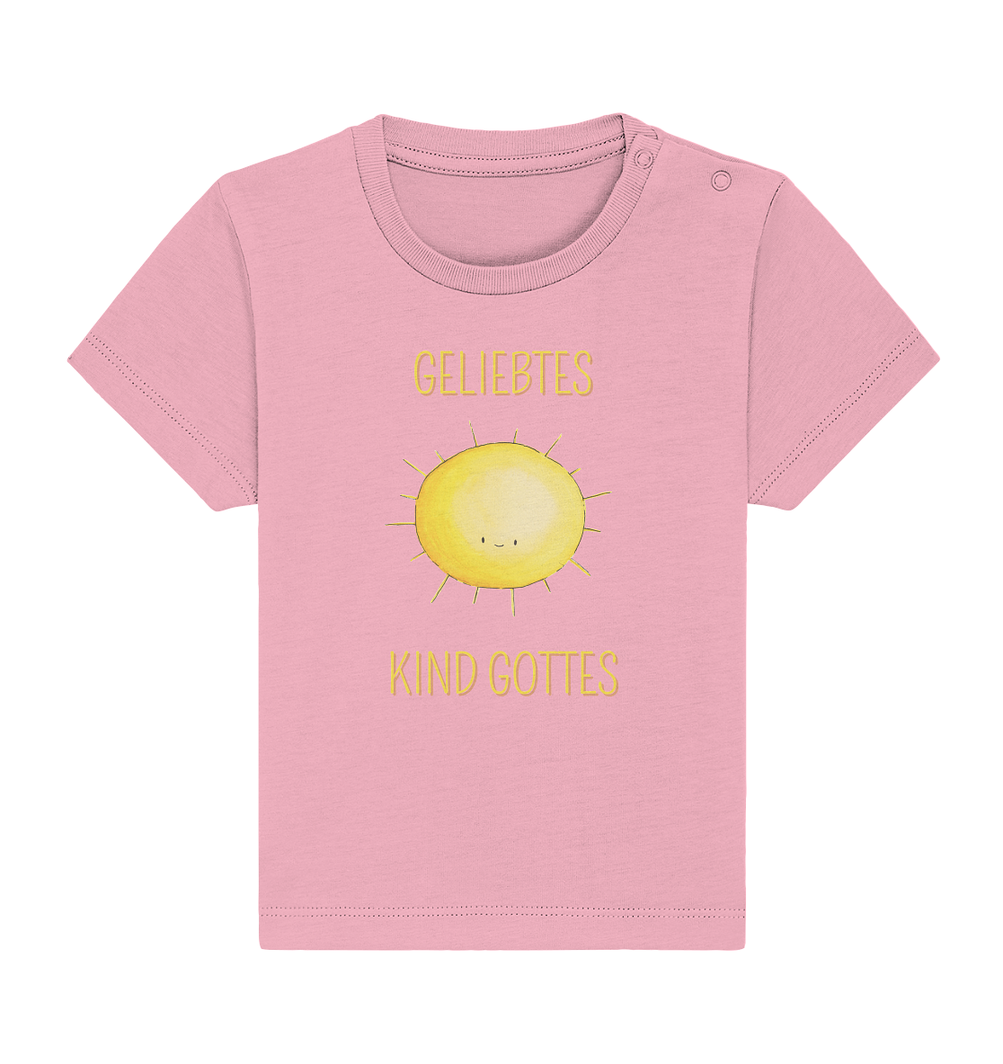 Geliebtes Kind Gottes - Baby Organic Shirt - wertvoll und geliebt 