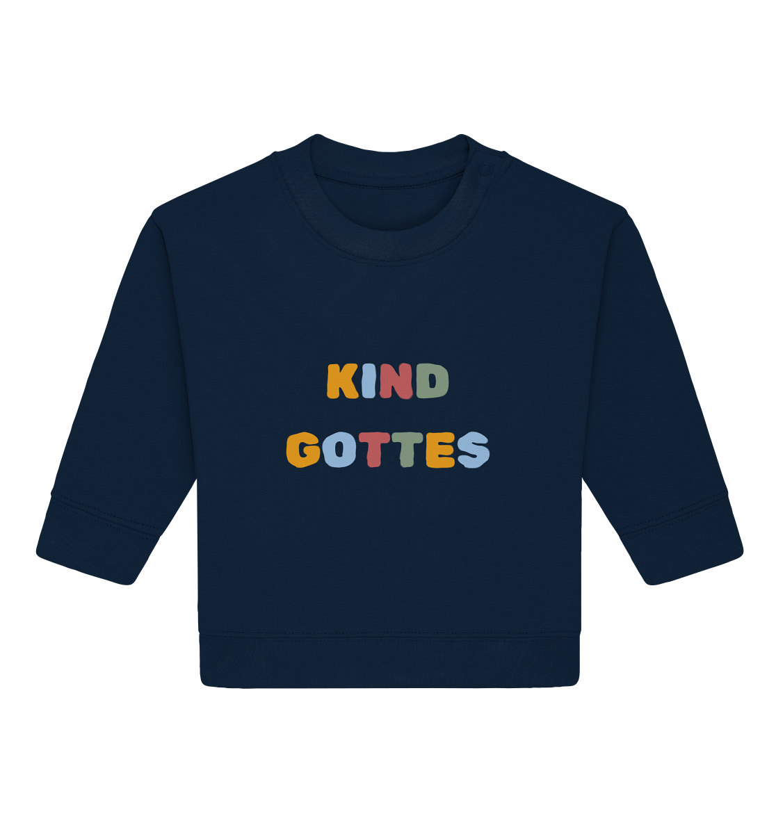 Kind Gottes - Baby Organic Sweatshirt - wertvoll und geliebt 