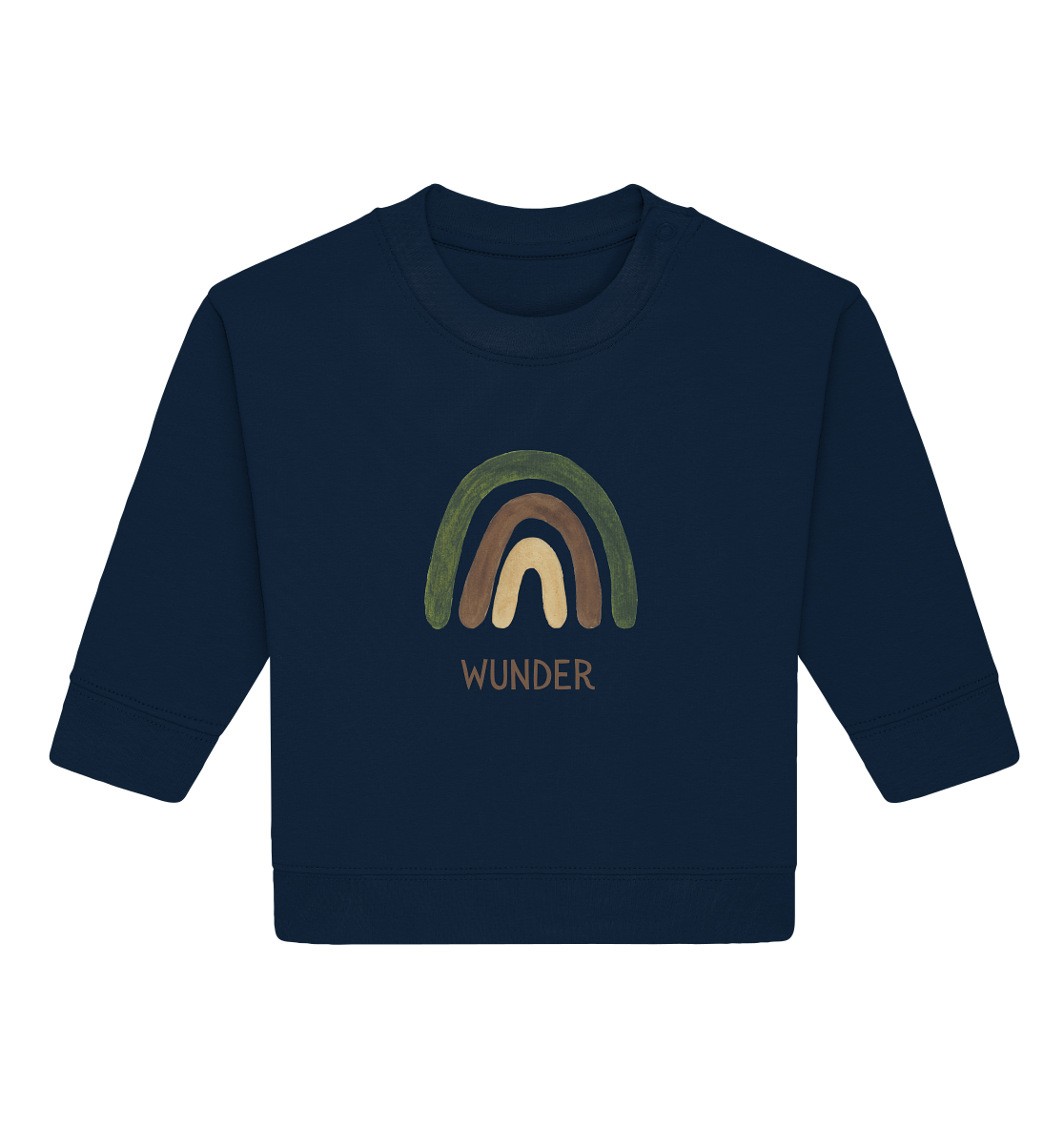 Wunder - Baby Organic Sweatshirt - wertvoll und geliebt 