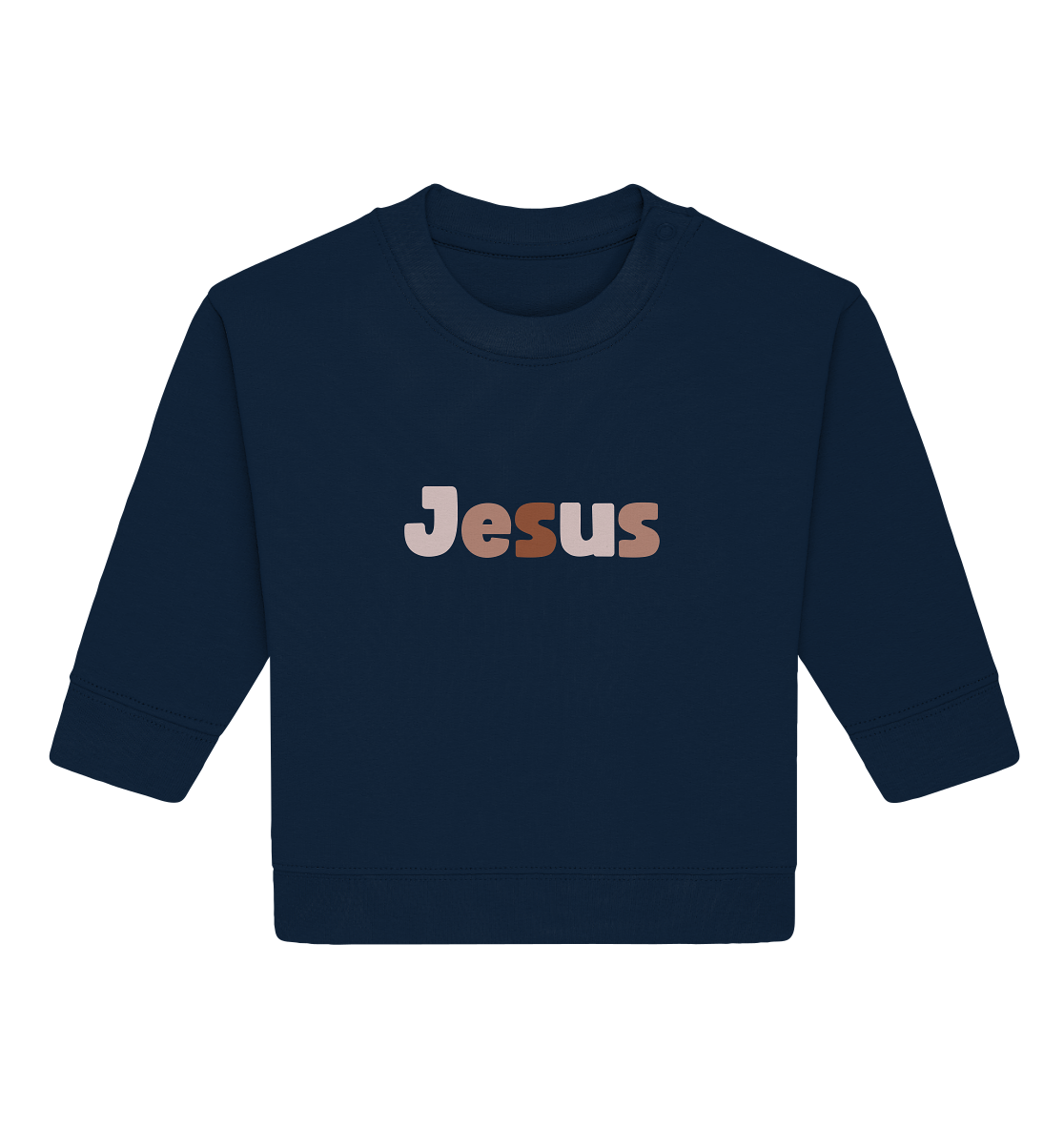 Jesus - Baby Organic Sweatshirt - wertvoll und geliebt 