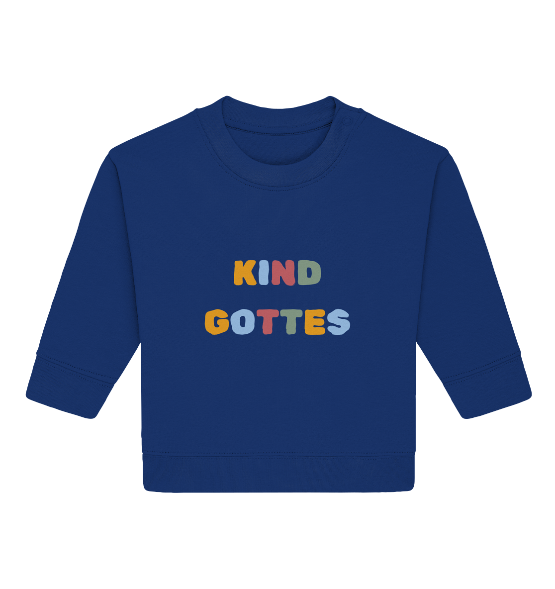 Kind Gottes - Baby Organic Sweatshirt - wertvoll und geliebt 