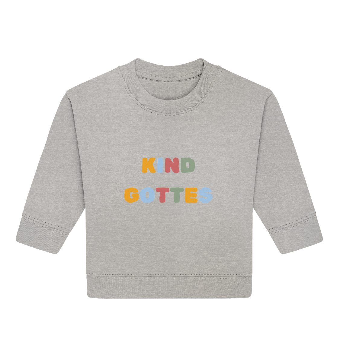 Kind Gottes - Baby Organic Sweatshirt - wertvoll und geliebt 