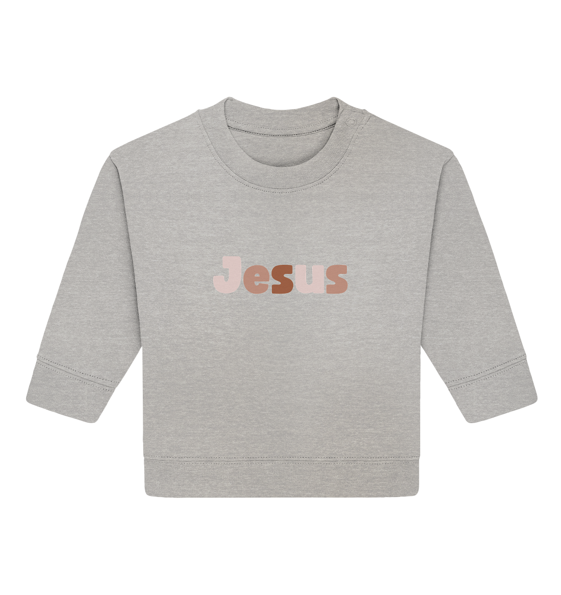 Jesus - Baby Organic Sweatshirt - wertvoll und geliebt 