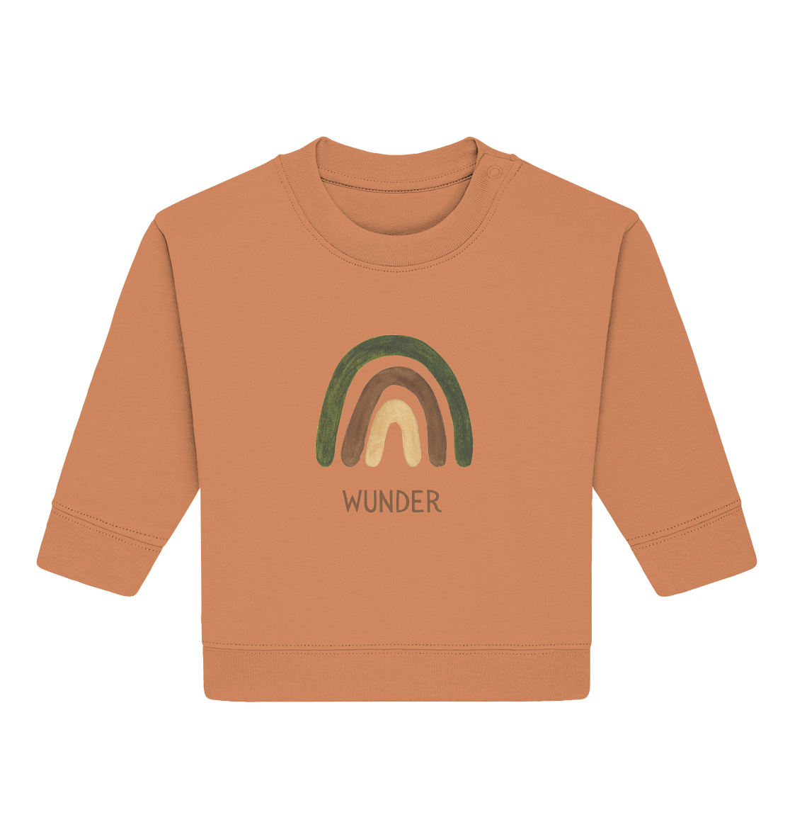 Wunder - Baby Organic Sweatshirt - wertvoll und geliebt 