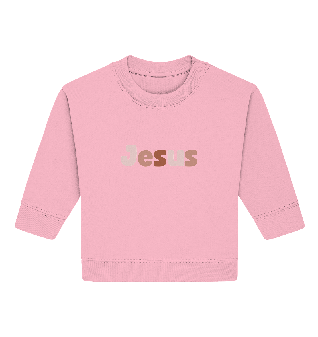 Jesus - Baby Organic Sweatshirt - wertvoll und geliebt 