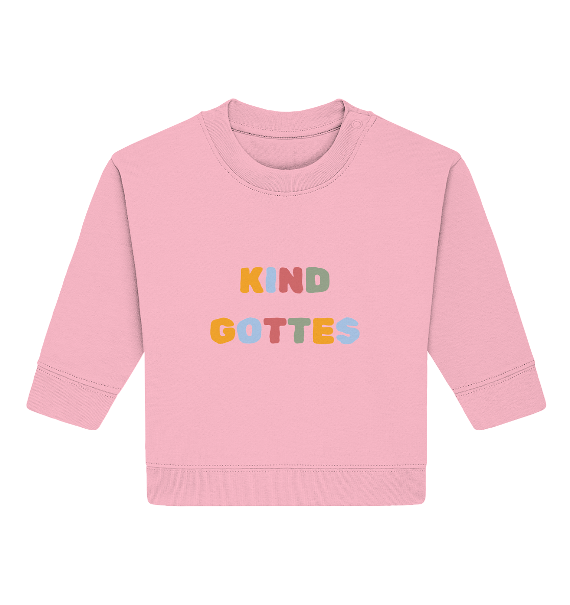 Kind Gottes - Baby Organic Sweatshirt - wertvoll und geliebt 