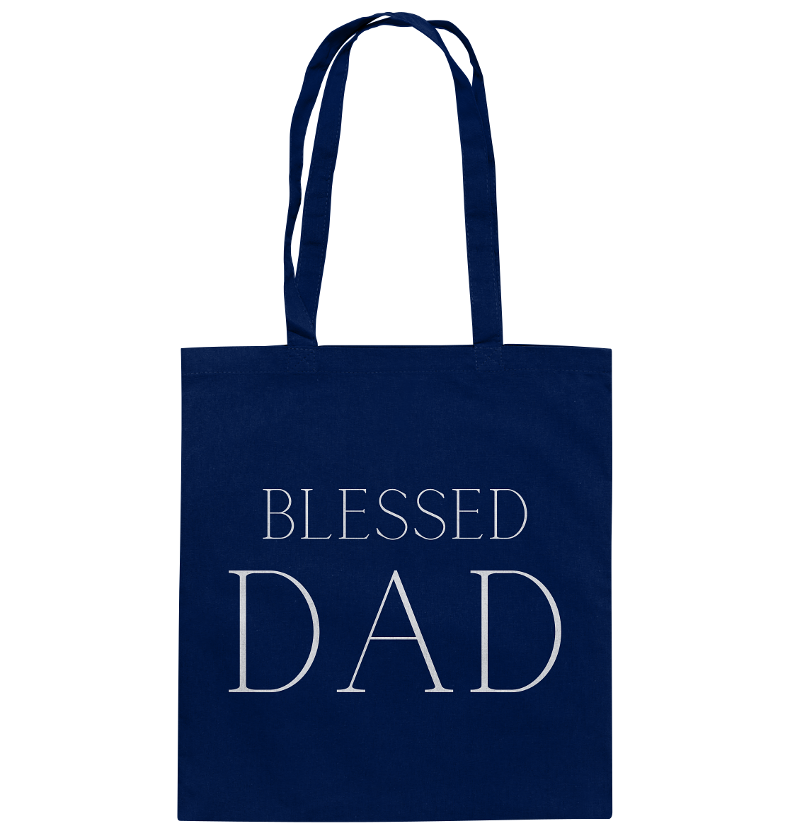 Blessed dad - Baumwolltasche - wertvoll und geliebt 