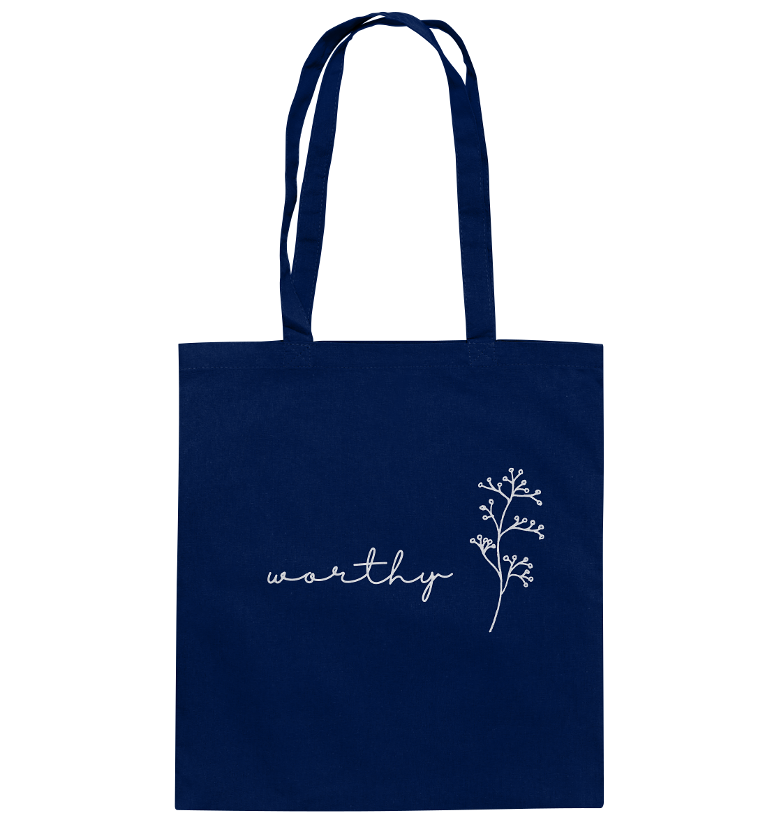 Worthy - Baumwolltasche - wertvoll und geliebt 