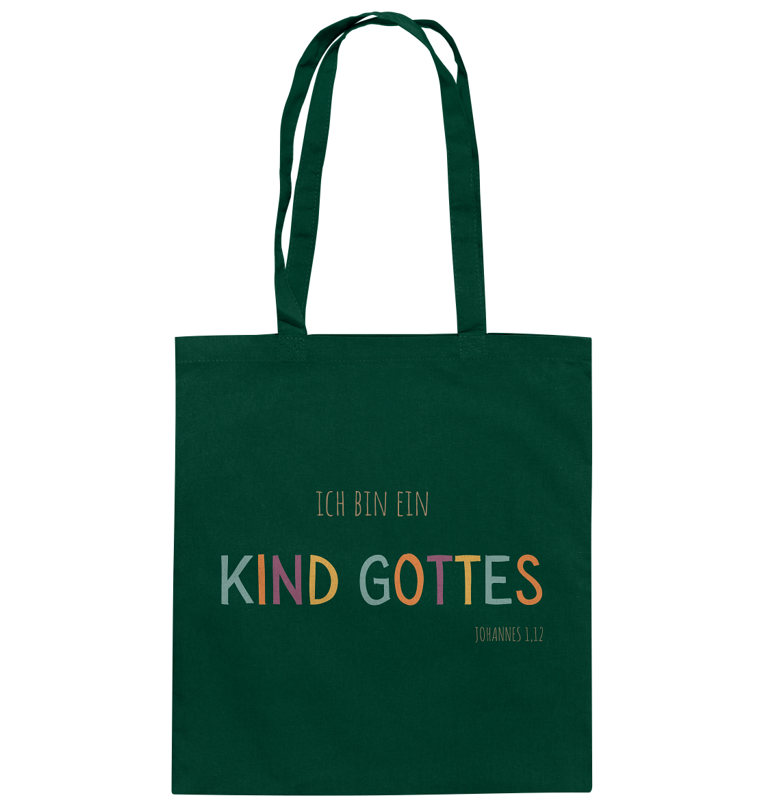 Kind Gottes - Baumwolltasche - wertvoll und geliebt 