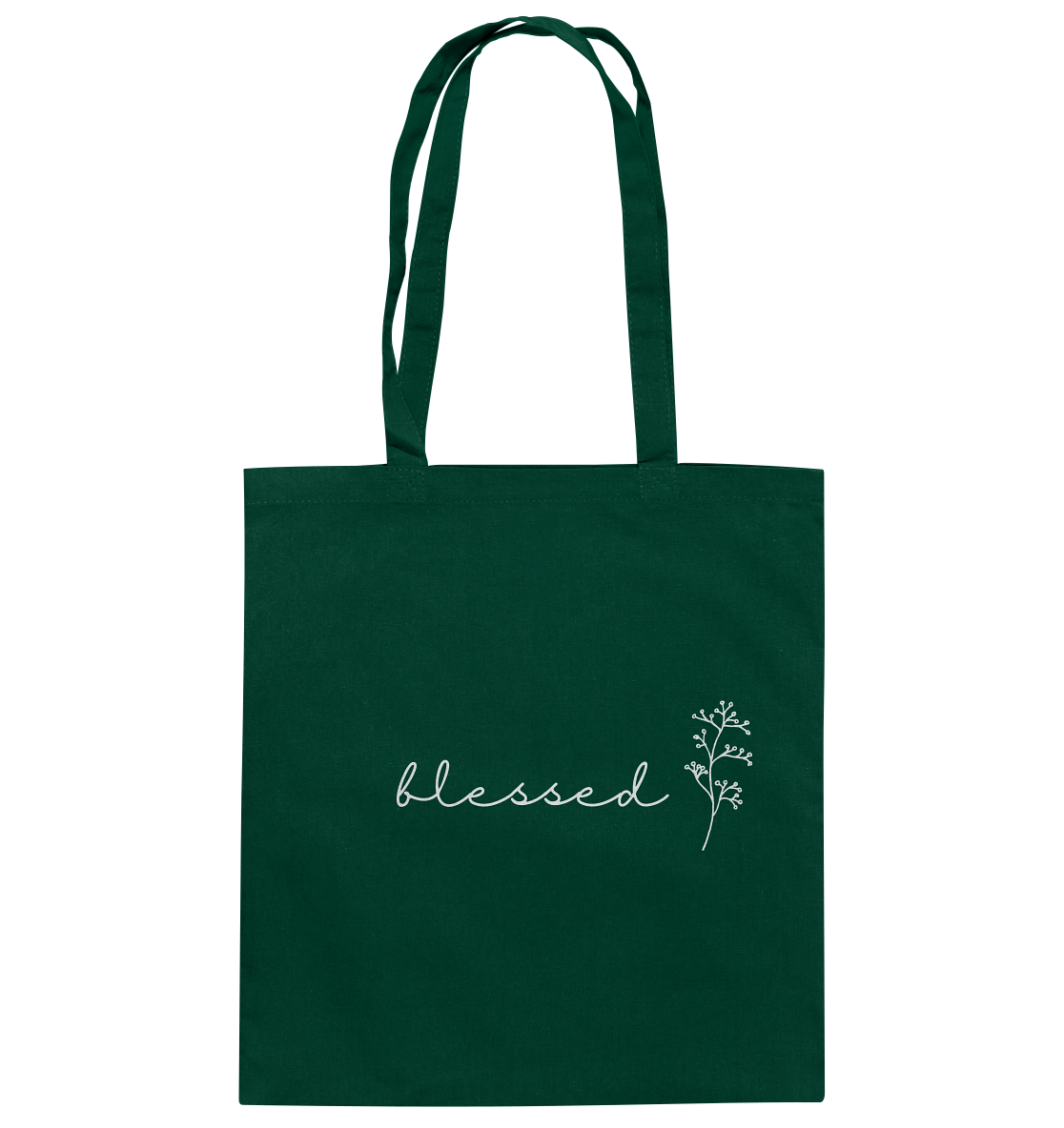 blessed - Baumwolltasche - wertvoll und geliebt 