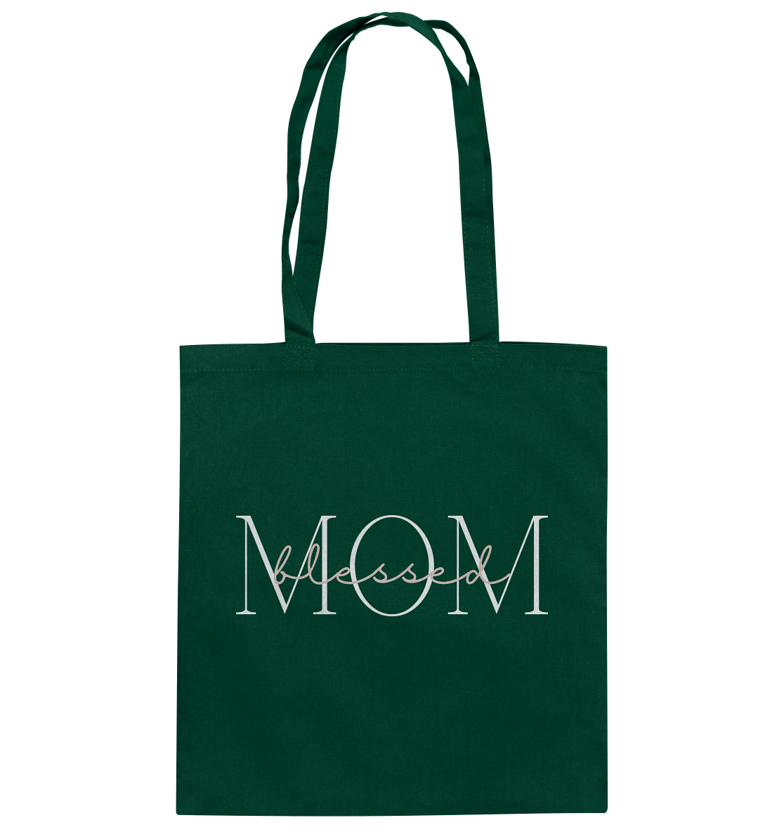 Blessed mom - Baumwolltasche - wertvoll und geliebt 