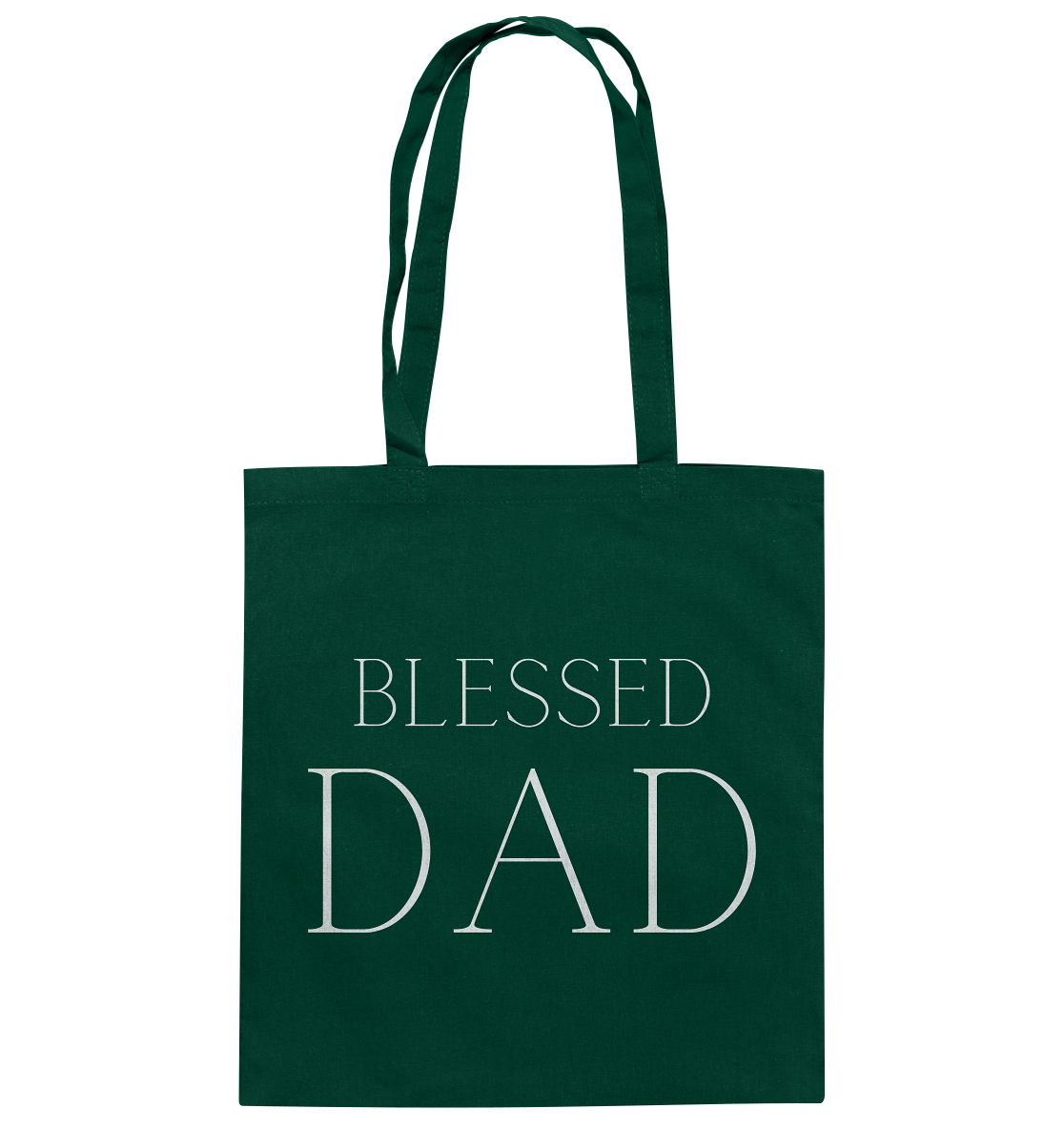 Blessed dad - Baumwolltasche - wertvoll und geliebt 