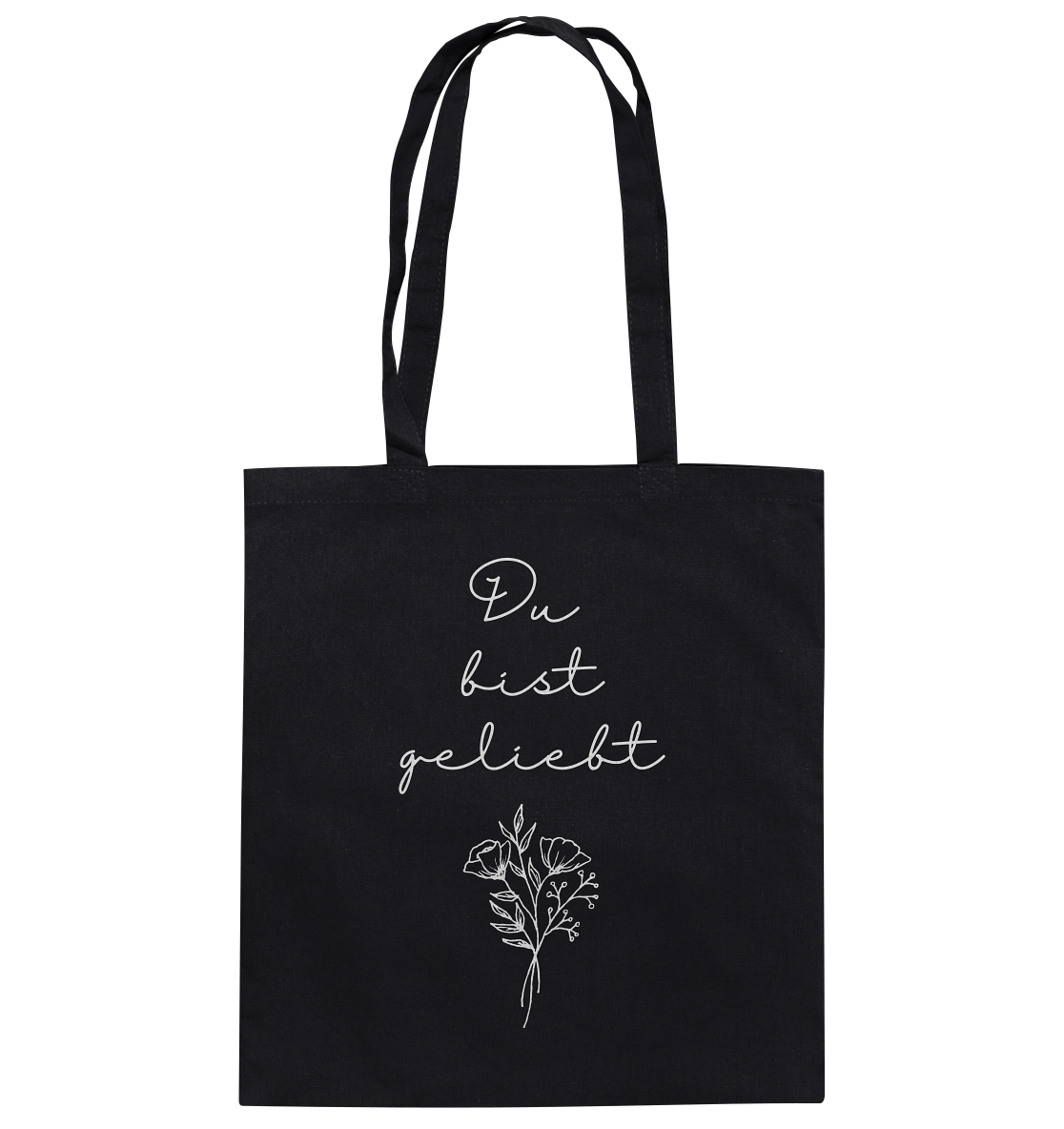 Du bist geliebt - Baumwolltasche - wertvoll und geliebt 
