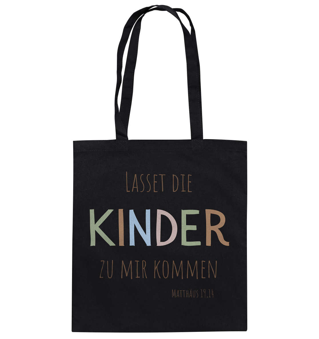 Lasset die Kinder zu mir kommen - Baumwolltasche - wertvoll und geliebt 