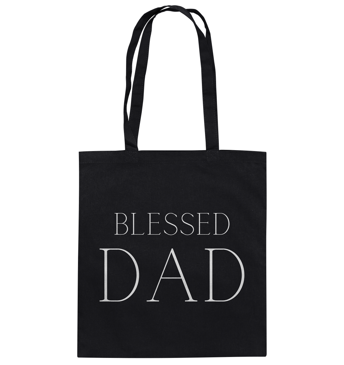 Blessed dad - Baumwolltasche - wertvoll und geliebt 