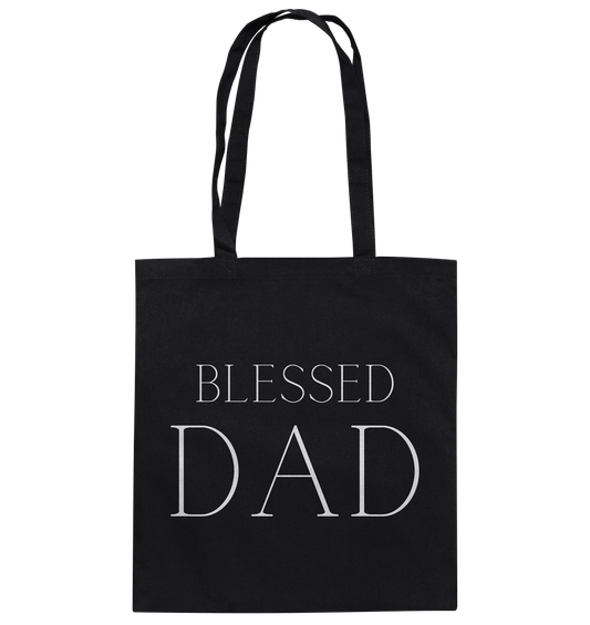 Blessed dad - Baumwolltasche - wertvoll und geliebt 