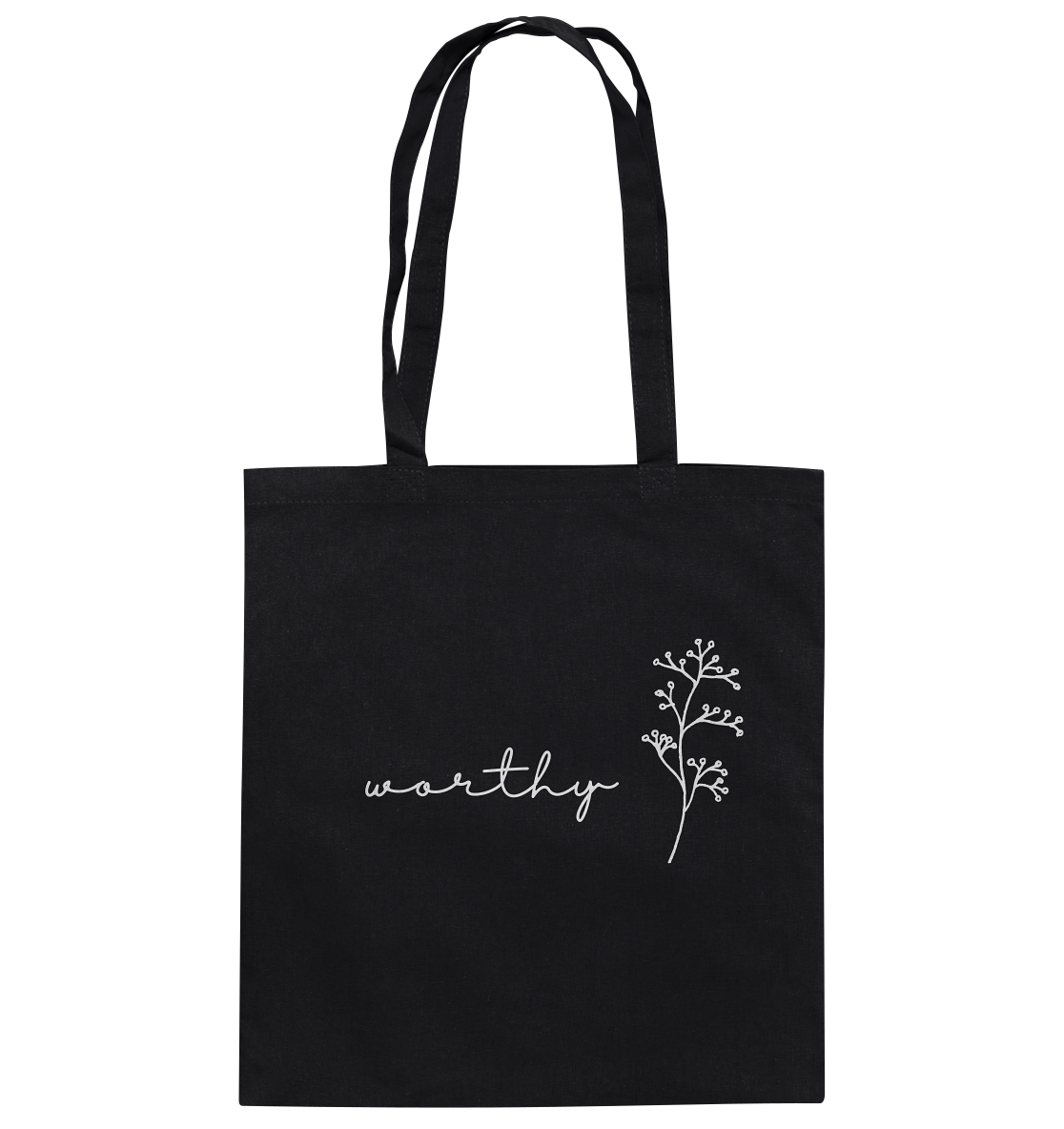 Worthy - Baumwolltasche - wertvoll und geliebt 