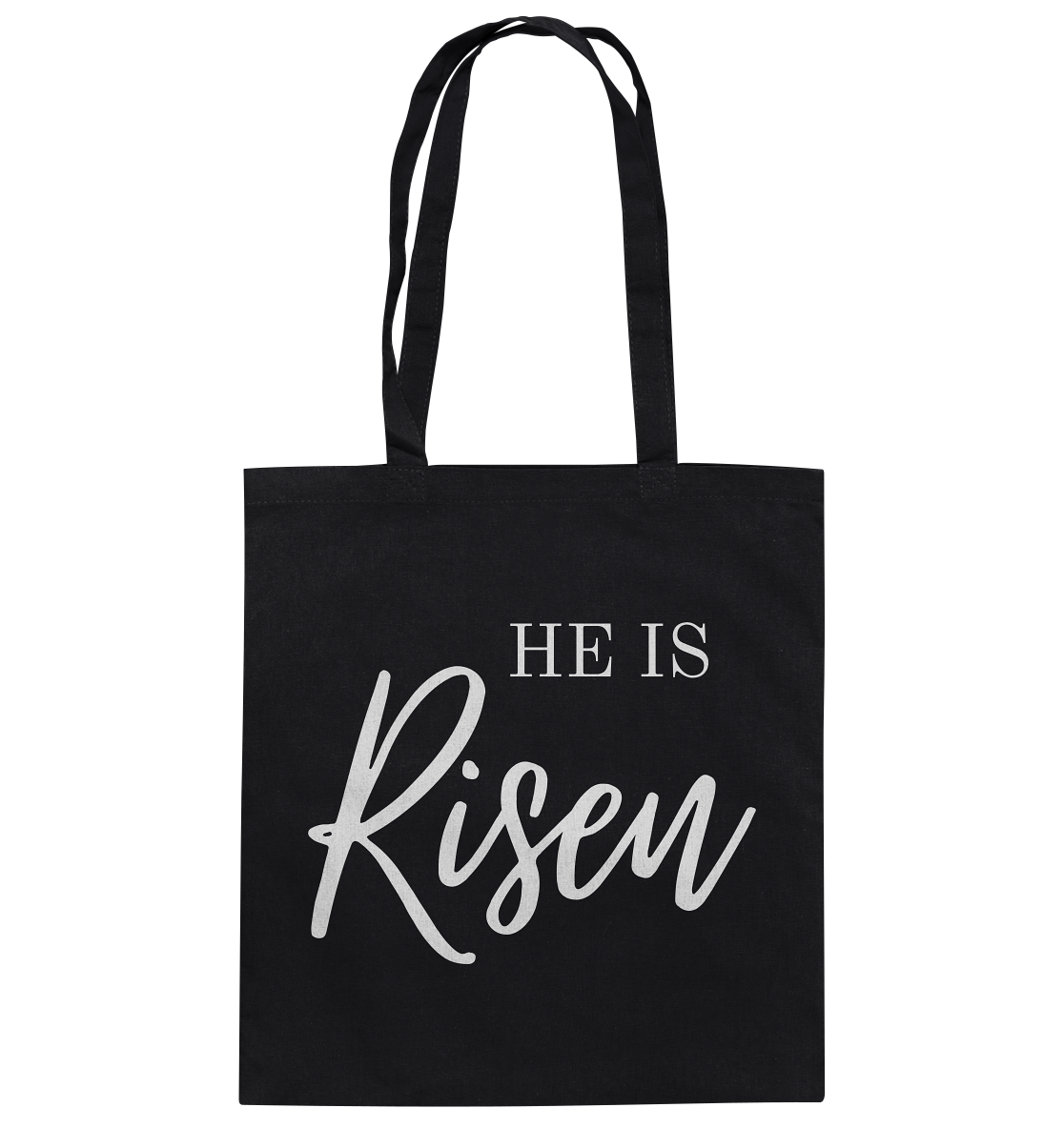 He is risen - Baumwolltasche - wertvoll und geliebt 