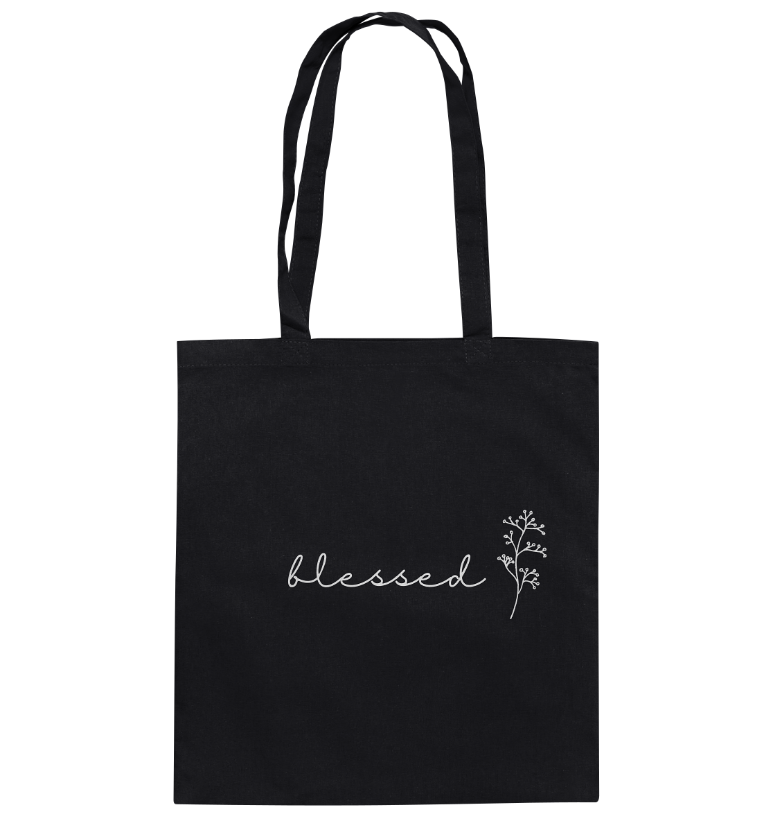 blessed - Baumwolltasche - wertvoll und geliebt 