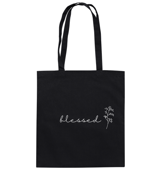 blessed - Baumwolltasche - wertvoll und geliebt 