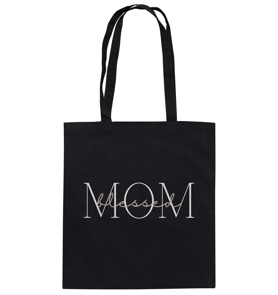 Blessed mom - Baumwolltasche - wertvoll und geliebt 