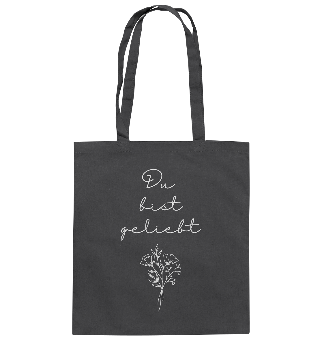 Du bist geliebt - Baumwolltasche - wertvoll und geliebt 