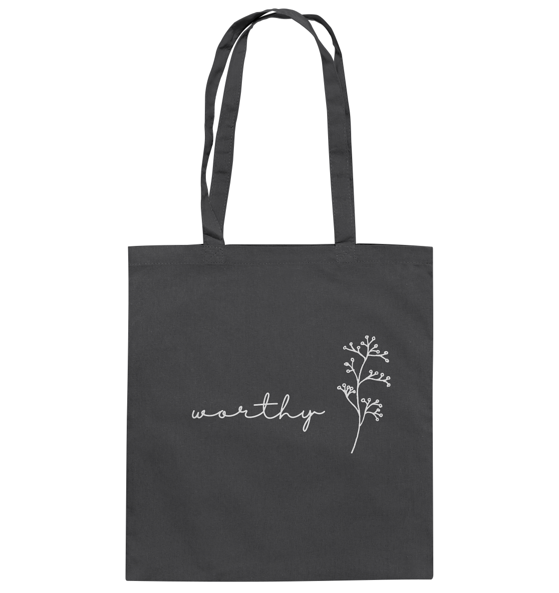 Worthy - Baumwolltasche - wertvoll und geliebt 