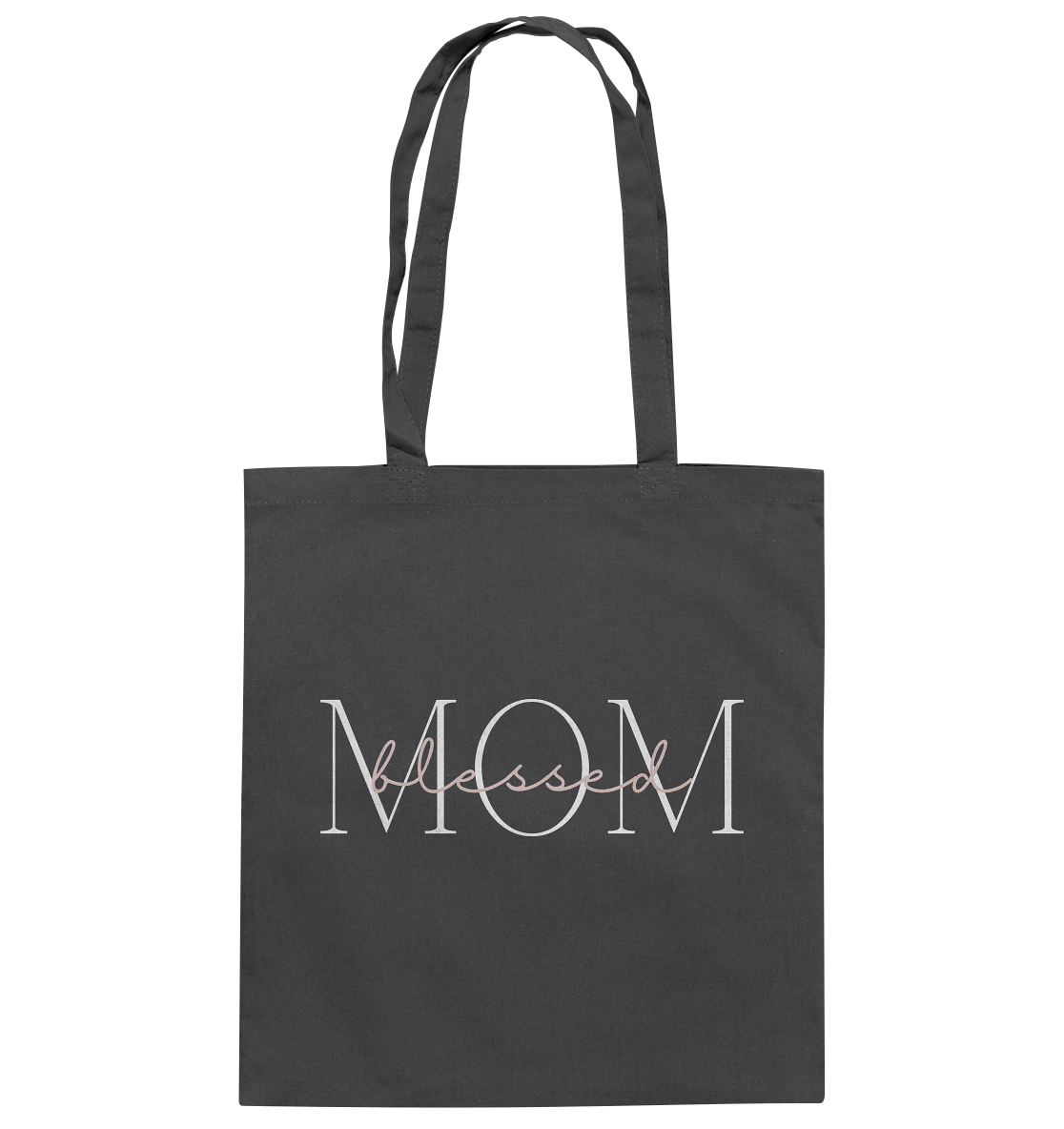 Blessed mom - Baumwolltasche - wertvoll und geliebt 