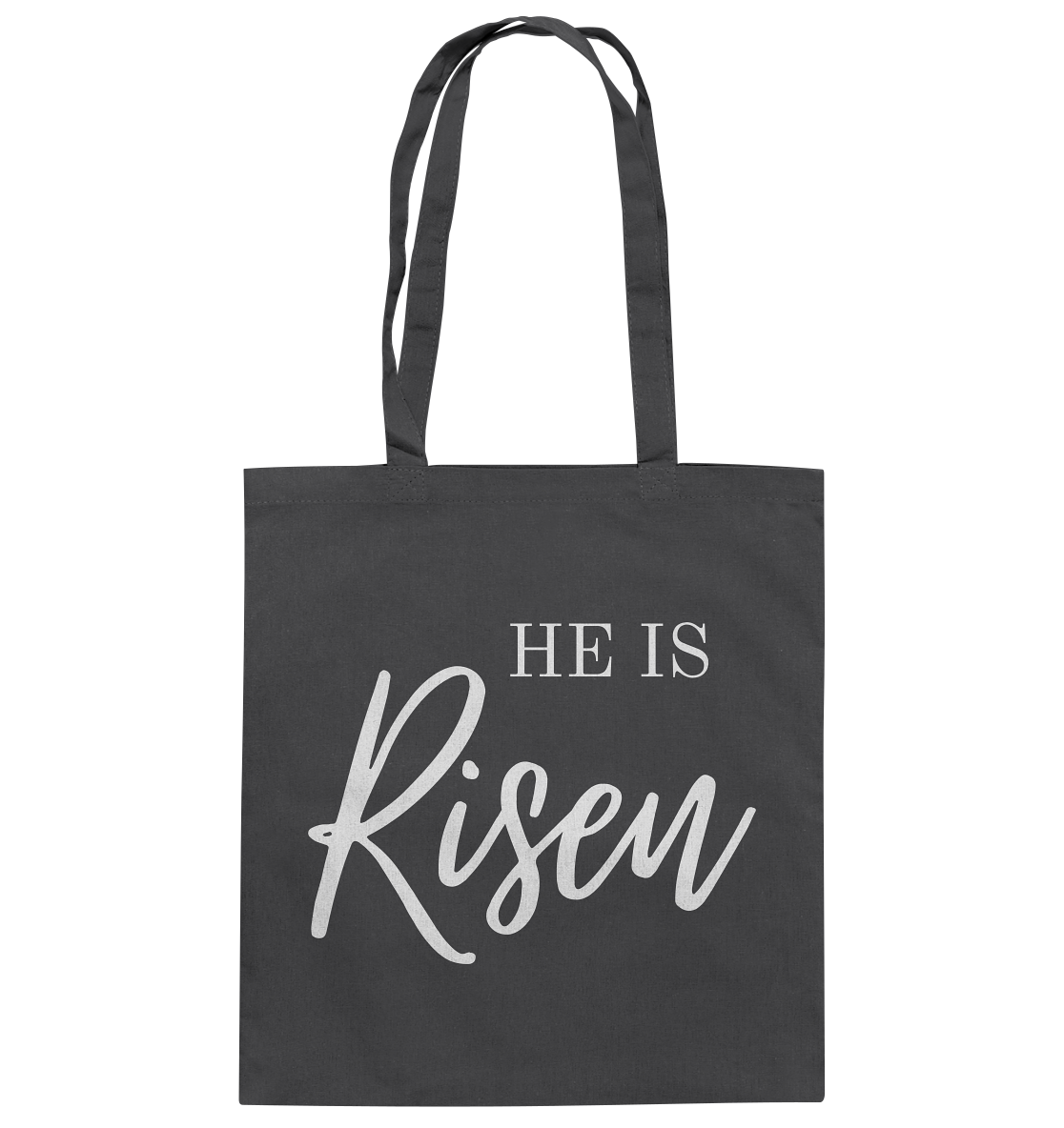 He is risen - Baumwolltasche - wertvoll und geliebt 