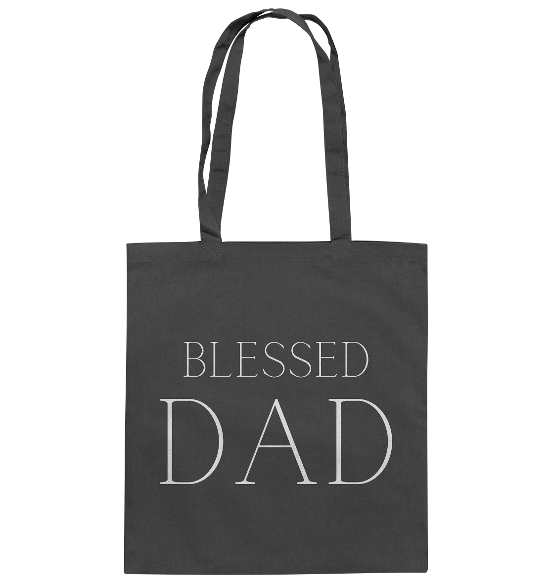 Blessed dad - Baumwolltasche - wertvoll und geliebt 