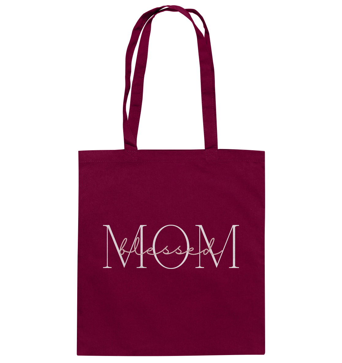 Blessed mom - Baumwolltasche - wertvoll und geliebt 