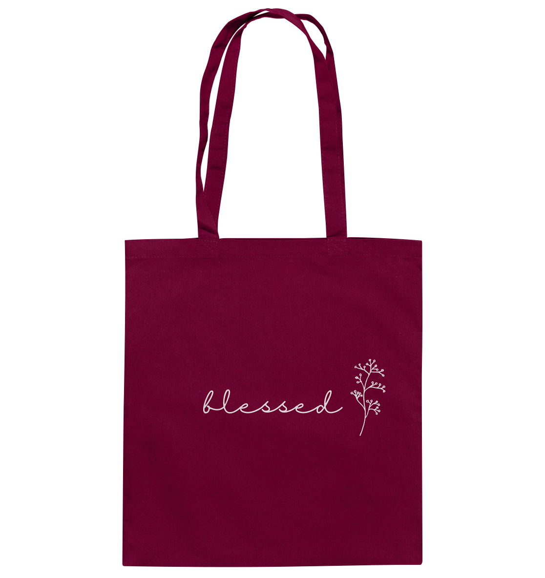 blessed - Baumwolltasche - wertvoll und geliebt 