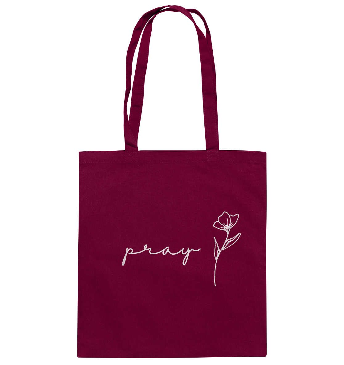 Pray - Baumwolltasche - wertvoll und geliebt 