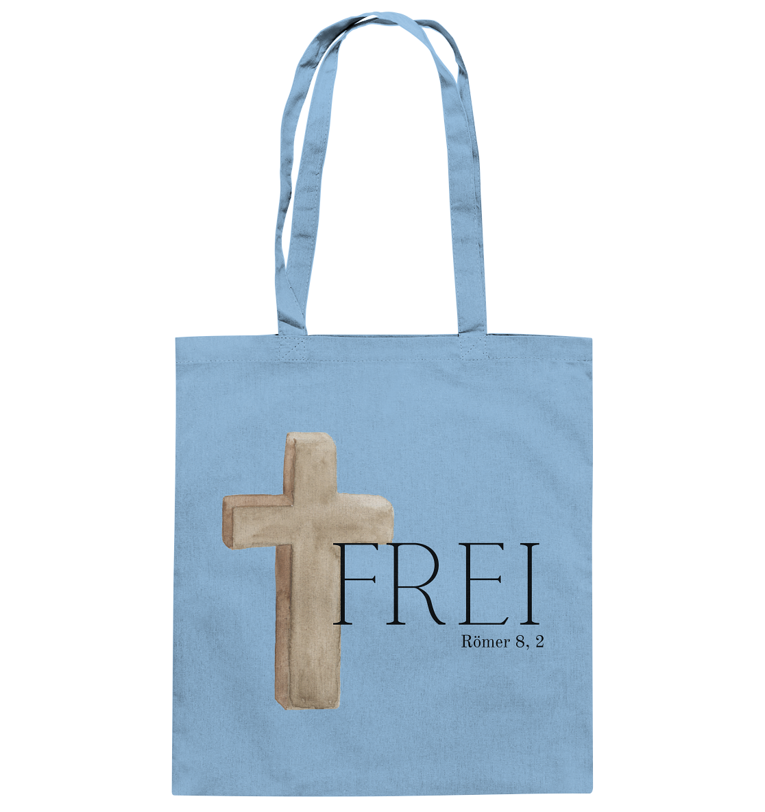 Frei - Baumwolltasche - wertvoll und geliebt 