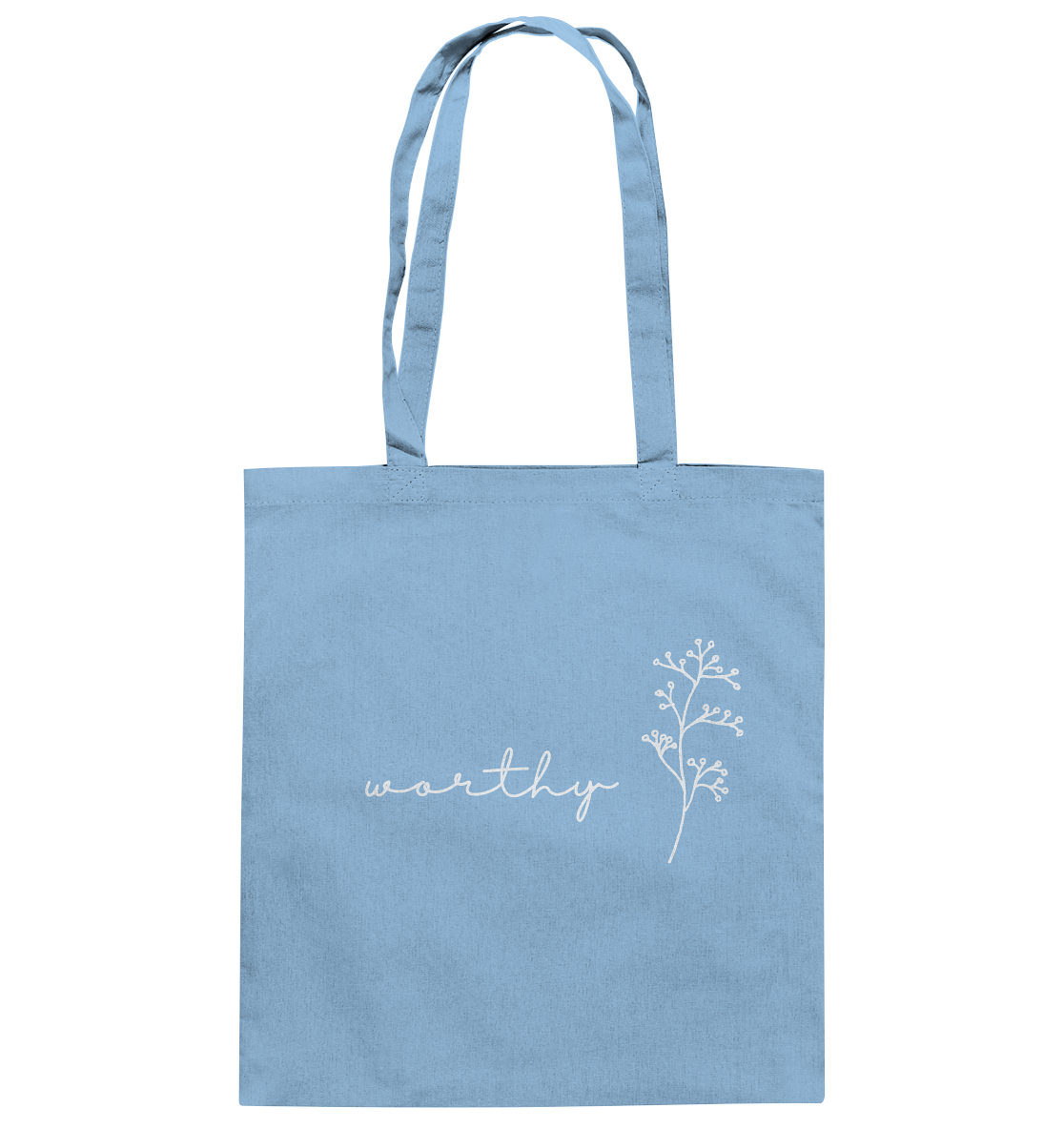 Worthy - Baumwolltasche - wertvoll und geliebt 