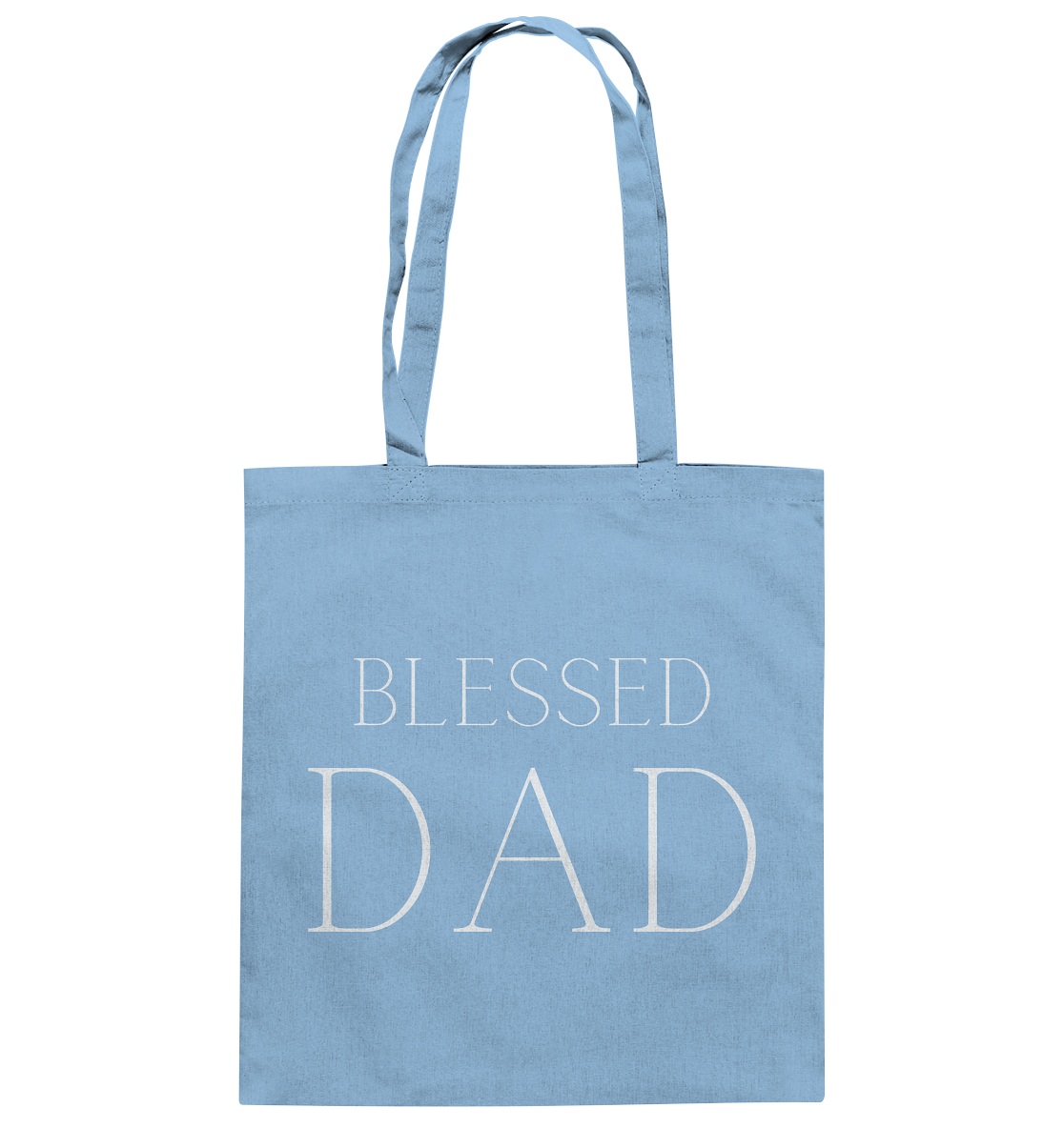 Blessed dad - Baumwolltasche - wertvoll und geliebt 