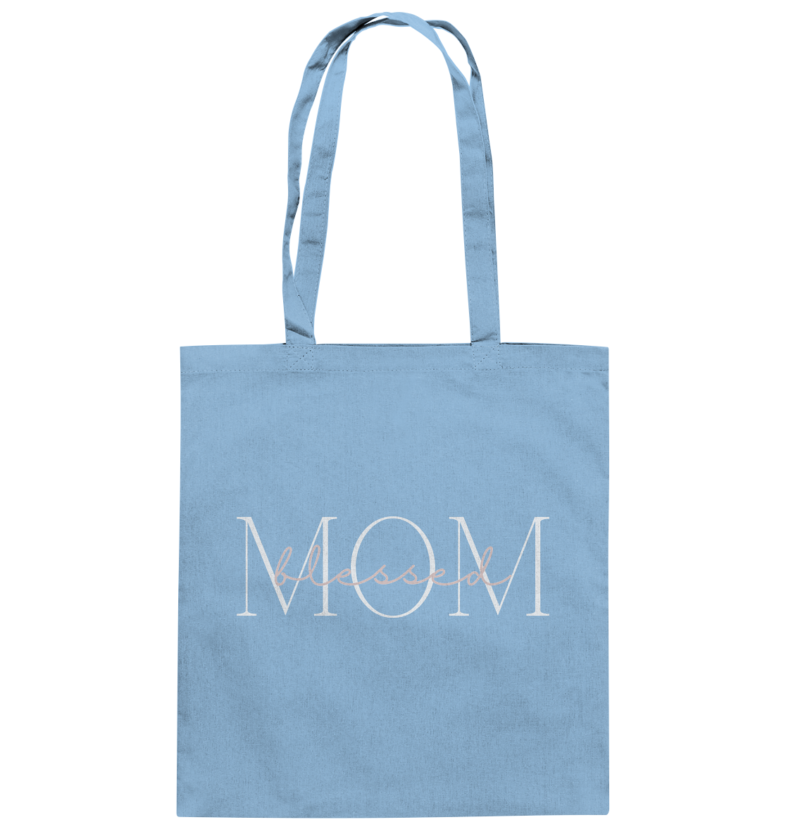Blessed mom - Baumwolltasche - wertvoll und geliebt 