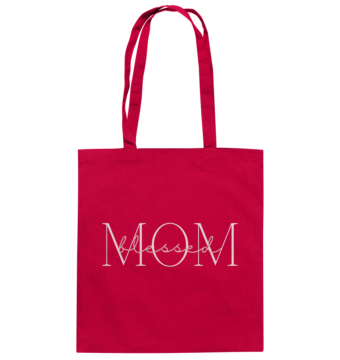 Blessed mom - Baumwolltasche - wertvoll und geliebt 